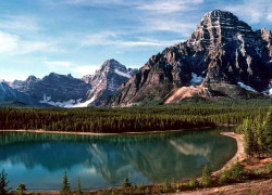 8 Mountain peak in the Canadian Rockies 800