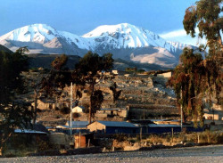 22 Town of Parinacoata in the Chilean Andes 800