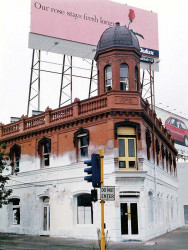 46 Two toned triangular building in Christchurch  New Zealand 800
