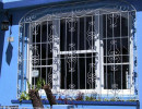 55 Bright blue window in San Pedro Sula of Honduras 800
