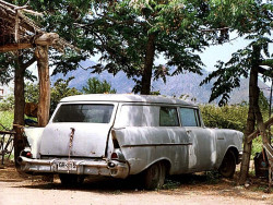 11  957 Chevrolet One fifty Handyman 2 door Station Wagon 800