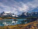 19 Torres del Paine reflecting in Pehoe Lake 800