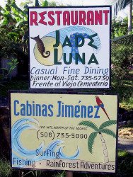 19 Roadside signs in Puerto Jimenez  Costa Rica 800