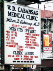 36 Services offered by the W.D. Cabansag medical clinic in Manila  Philippines 800