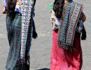 40 Two typically dressed female Mayans in San Pedro near Panajchel 800