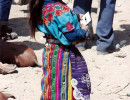 43 Small child at the market in Chichicastenango  Guatemala 800