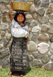 56 Young girl selling her goods at lakeside in Panajchel  Guatemala 800