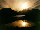 19 Moonlight lighting up Chiles Tierra del Fuego in South America 800