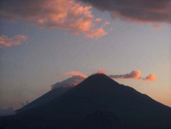 42 Sunset at Lake Atitlan  Guatemala 800