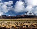 9 Snow capped volcano in Bolivia  near the Chilean border