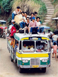 12 Slightly over crowded bus in the Philippines 800