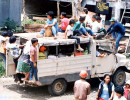 19 Truck transporting passengers in the Highlands of Luzon Island 800