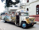 Tourist Bus in Leon  Nicaragua 800