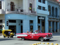 1958 edsel in front of hotel caribbean 800