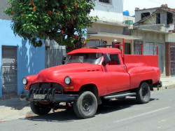 1952 buick converted to a truck in cienfuegos 800