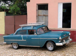 1955 chevy two ten 4 door sedan in trinidad  cuba 800