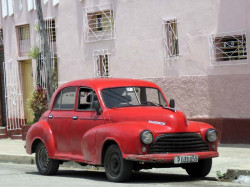 late 1940 s european vehicle in cienfuegos 800