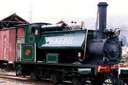 22 steam engine hanging in the yards of new zealand 800