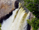 waterfall in yellowstone national park 3 800