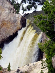 waterfall in yellowstone national park 3 800