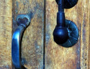 121 iron door knocker photograph from mexico 800