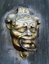 14 brass knocker from la paz  bolivia 800