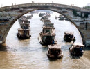24 passing beneath a bridge in suzhou  china 800