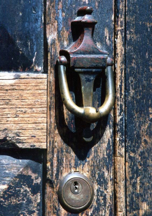 48 brass knocker photographed in mexico 800