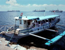 36 pontoon passenger boat crossing the sultan sea in the philippines 800
