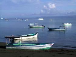 68 boats at anchor in the golfo dulce at puerto jimenez  costa rica 800