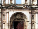 36 entrance to an earthquake ruined church in antigua  guatemala 800