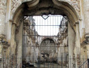 39 entrance to a church in ruins in antigua  guatemala 800