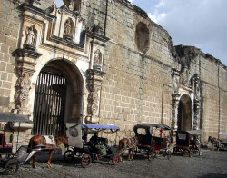 46 entrances to a colonial church in antigua  guatemala 800