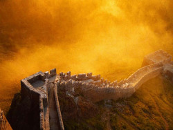 1 sunrise on the great wall  near the dragons head 800