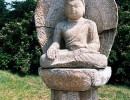 47 buddhist statue at a monastery in south korea 800