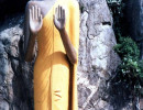 42 standing buddha statue in songkhla  thailand 800