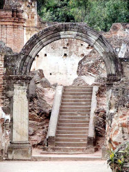 7 earthquake destroyed 17th century church in antiqua  guatemala 800