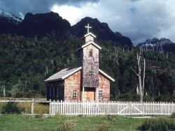 36 small cedar church in tierra del fuego of chile in south america 800