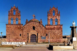 1 red brick church in the northern desert of argentina 800