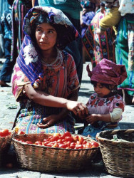 28 Mother and daughter selling tomatoes 800