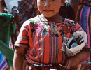 29 young maya girl at the market in solala  guatemala