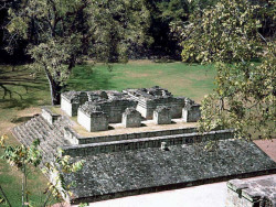 10 temple in ruins at copan  honduras