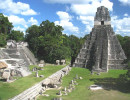1 main plaza of tikal in guatemala
