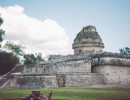 16 mayan temple at the archeological site of tulum in mexico