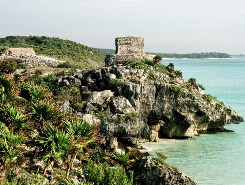 25 ruins on a hill in tulum